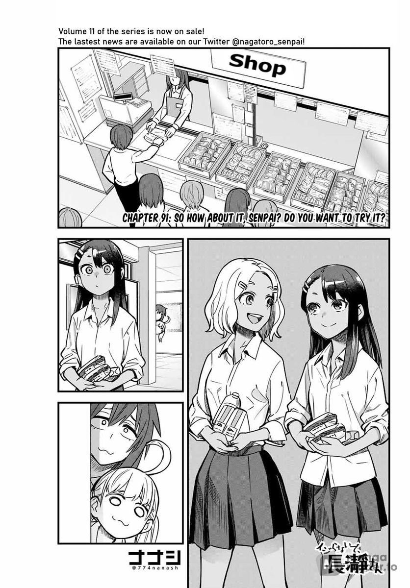 Ijiranaide, Nagatoro-san, Chapter 91 image 01